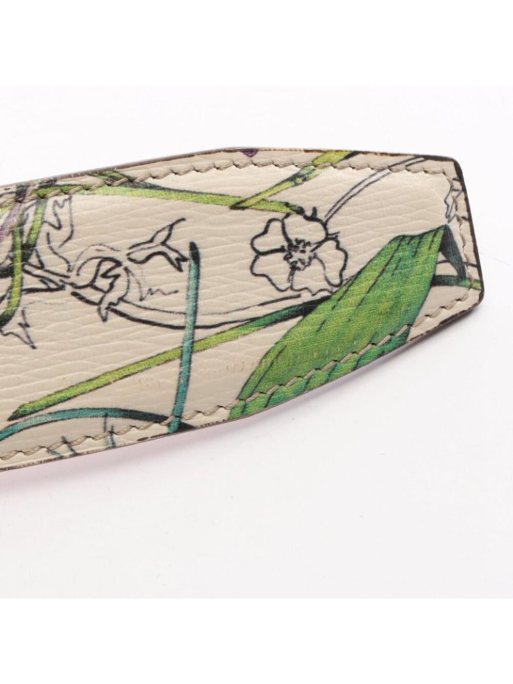 Gucci Belt Flora Leather - Picture 9 of 11